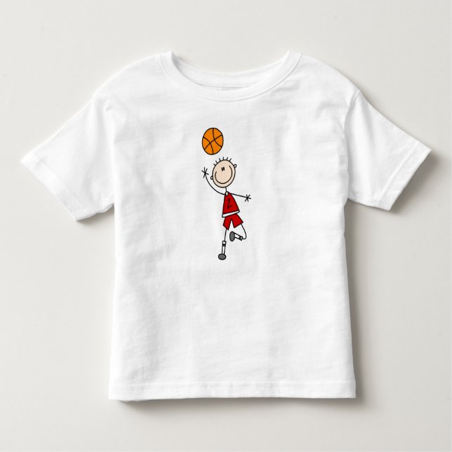 Red Boy Basketball Player t-shirts and Gifts (Front)