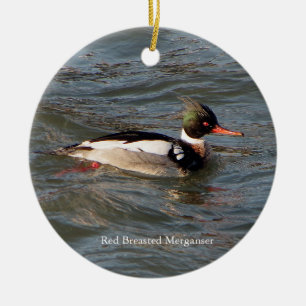Red Breasted Merganser ornament