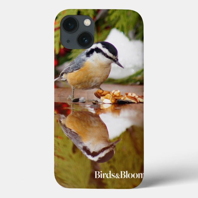 Red-breasted Nuthatch Case-Mate iPhone Case (Back)