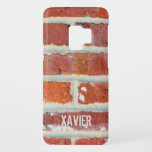 Red Brick Add Name Case-Mate Samsung Galaxy S9 Case<br><div class="desc">Anyone who loves brick will love this phone case in a red brick wall design. Add your name to personalise and make it a one of a kind!</div>