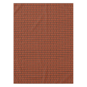 Red Brick Pattern Tablecloth