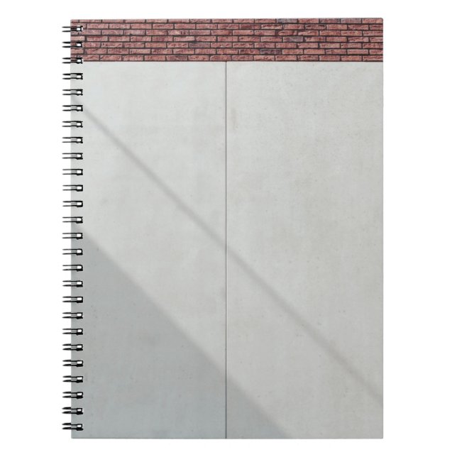 Red brick stones notebook (Front)