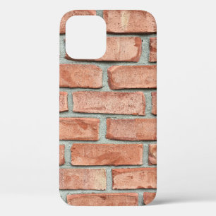 Red brick wall in the morning iPhone 12 case