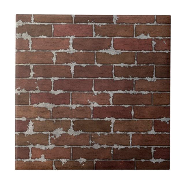 Red Brick Wall Tile (Front)