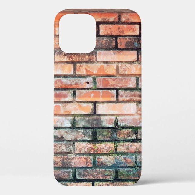 Red brick wall with stainsabstract,aged,architectu Case-Mate iPhone case (Back)
