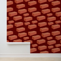 Red Bricks Brickwork Patterned