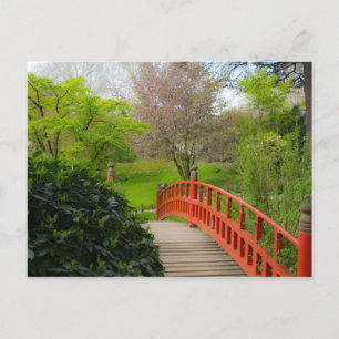 Red Bridge Meditation Postcard