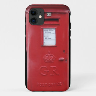 Red British Post box iPhone 11 Case