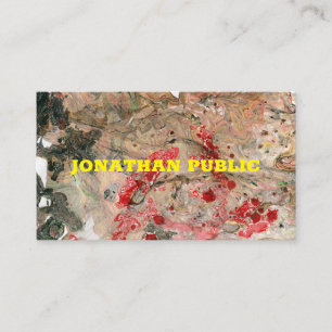 Red Brown Template Professional Modern Trendy Business Card
