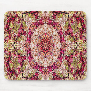 Red Bud Mandala... Mouse Pad