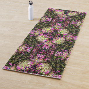 Red Bud trees in the woods.... Yoga Mat