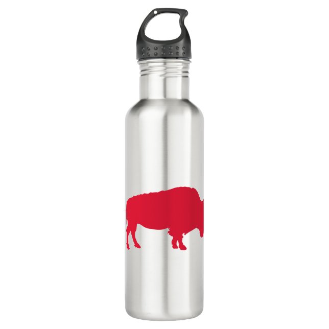 Red Buffalo 710 Ml Water Bottle (Front)