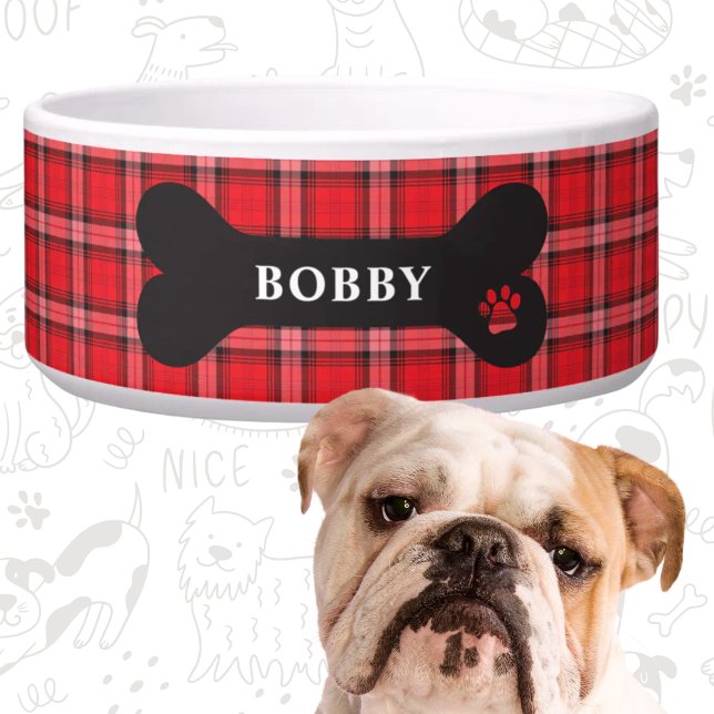 Red Buffalo Pet Bowl (Creator Uploaded)