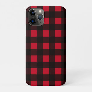 Red Buffalo Plaid iPhone 11 Pro Case