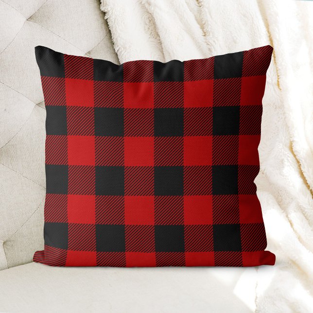 Red Buffalo Plaid Cushion (Creator Uploaded)
