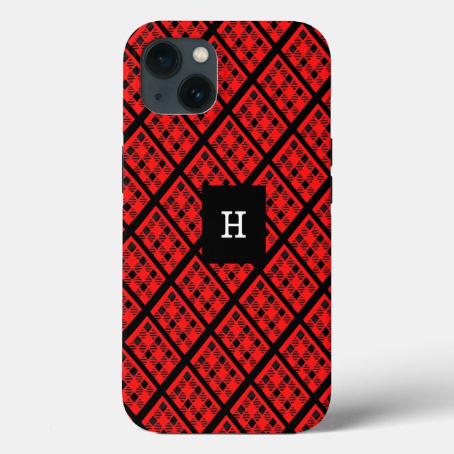Red Buffalo Plaid iPhone / iPad case (Back)