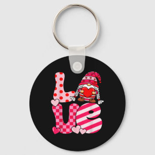 Red Buffalo Plaid Pajama Dog Heart Paw Christmas Key Ring