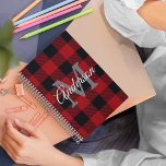 Red Buffalo Plaid | Personal Initial | Gift Planner<br><div class="desc">Wrap your loved ones in the warmth and charm of classic Red Buffalo Plaid with a personal touch. Whether it's for a birthday,  anniversary,  or just to show someone you care,  this customisable gift is sure to make a lasting impression.</div>
