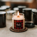 Red Buffalo Plaid | Personal Initial | Gift Square Sticker<br><div class="desc">Wrap your loved ones in the warmth and charm of classic Red Buffalo Plaid with a personal touch. Whether it's for a birthday,  anniversary,  or just to show someone you care,  this customisable gift is sure to make a lasting impression.</div>