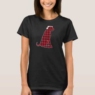 Red Buffalo Plaid Rottweiler Dog Christmas Matchin T-Shirt