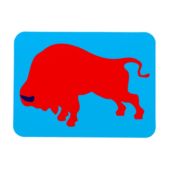 Red Bull 3"x4" Magnet (Horizontal)