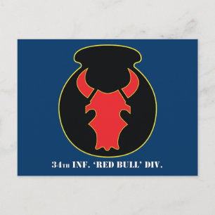 Red Bull CSIB-look emblem postcard
