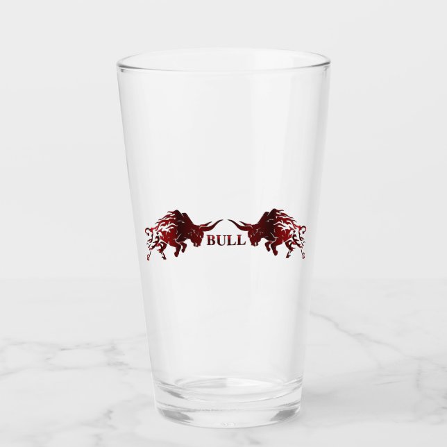 Red Bull Drinkware Glass (Front)