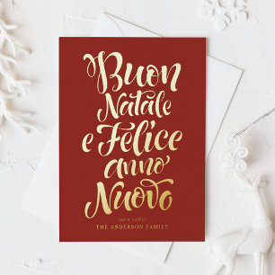 Red Buon Natale e Felice Anno Nuovo Script