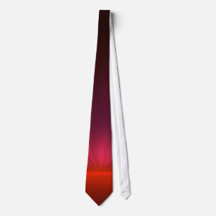 Red Burst Fade to Black Tie