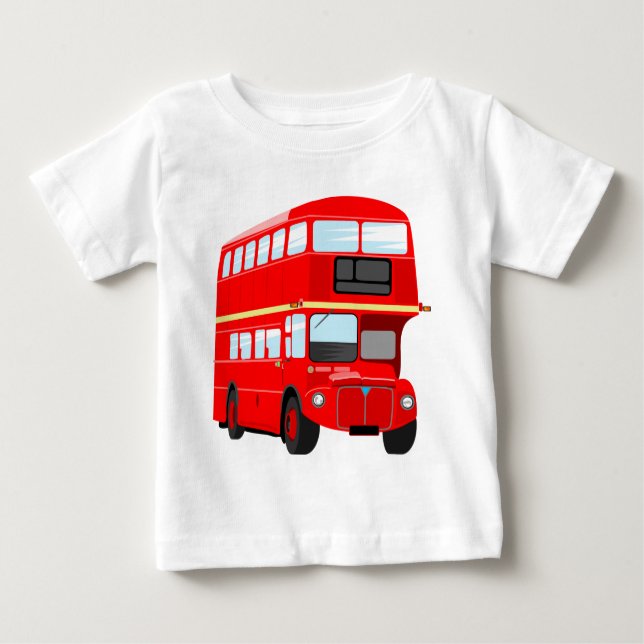 Red Bus Baby T-Shirt (Front)