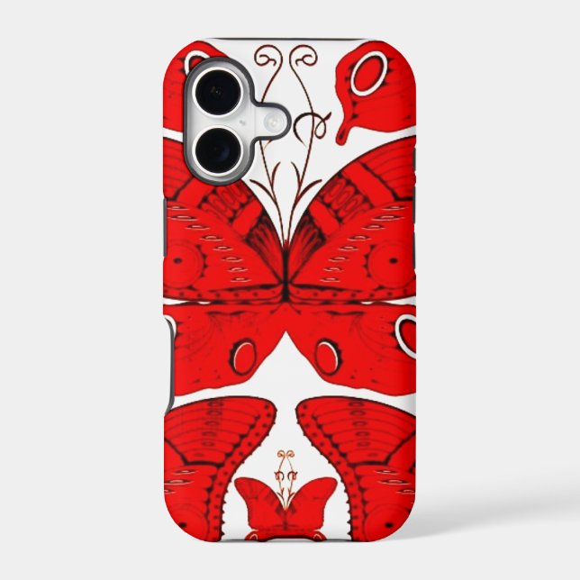 Red Butterflies (Back)