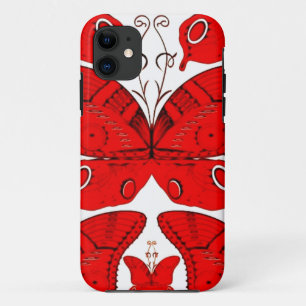 Red Butterflies Case-Mate iPhone Case