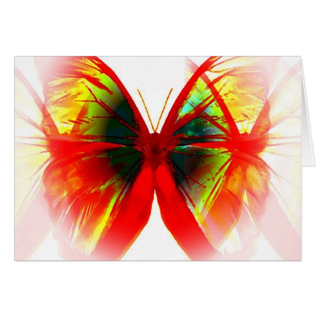 Red Butterfly (Front Horizontal)