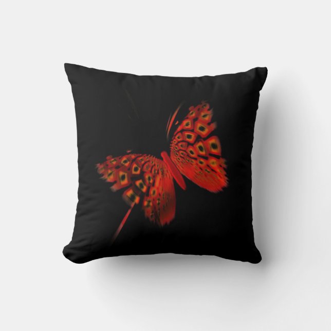 Red Butterfly Cushion (Front)