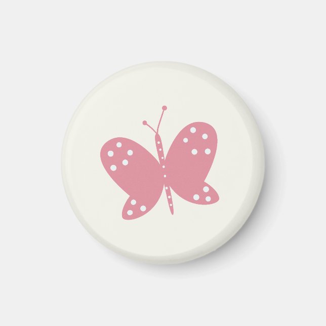 Red Butterfly Magnet (Front)