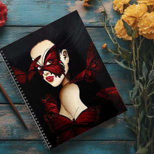 Red Butterfly Masquerade  Planner