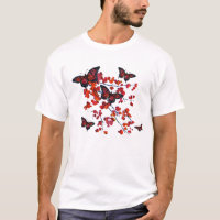 Red Butterfly T-Shirt