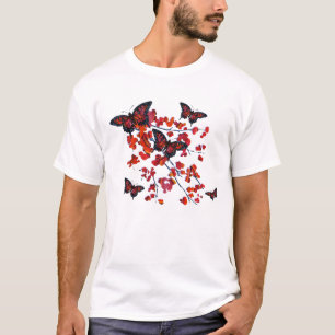 Red Butterfly T-Shirt