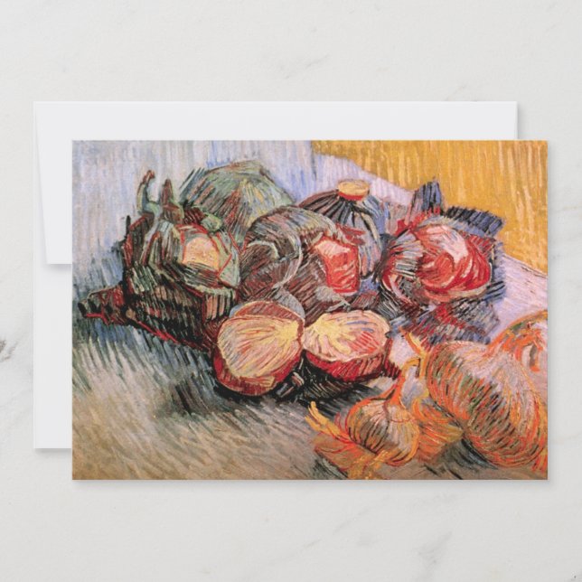 Red Cabbages and Onions by Vincent van Gogh (Front)