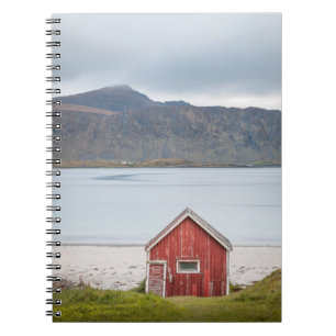 Red Cabin Ramberg Lofoten Notebook
