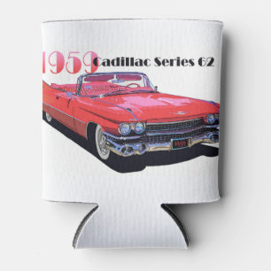 Red Cadillac Series 62 Can Cooler