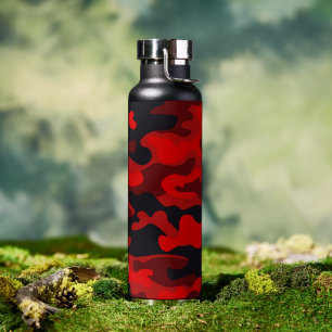 Red Camo #2 Thor Copper Infused Water Bottle