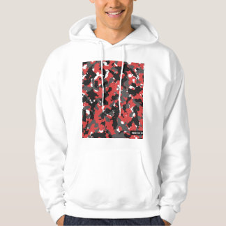 Red Camo Digital Tech Hoodie