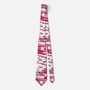 Red Camo Tie