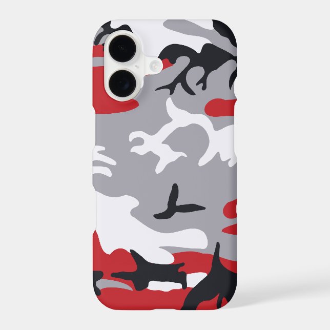 Red Camouflage Barely There™ iPod Touch Case (Back)