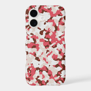 Red camouflage pattern
