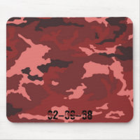 Red camouflage pattern