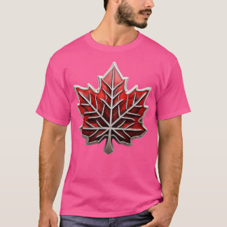 Red Canadian Maple Leaf T-Shirt