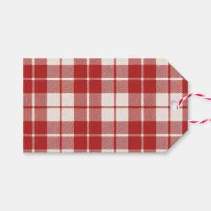 Red Candy Cane Gift Tags