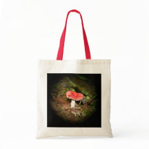 Red Capped Russula Mushroom